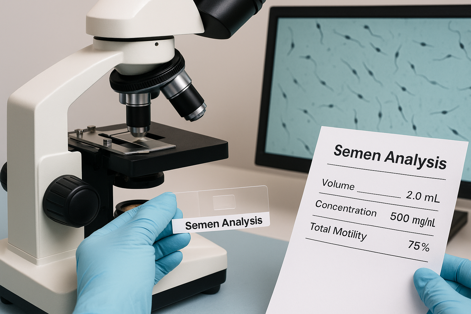 Semen Evaluation & Motility Counts